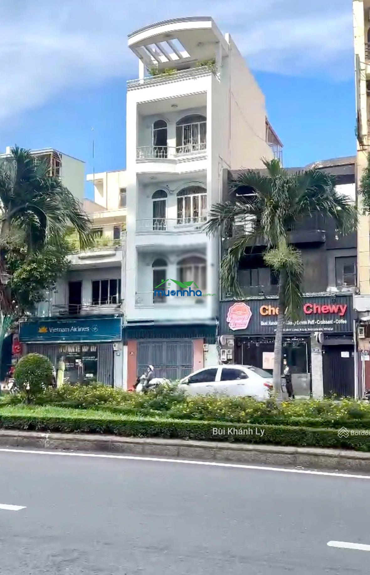 Phú nhuận phan xích long 61m 4 tầng hẻm nhựa 6m liền kề quận 1 - 4