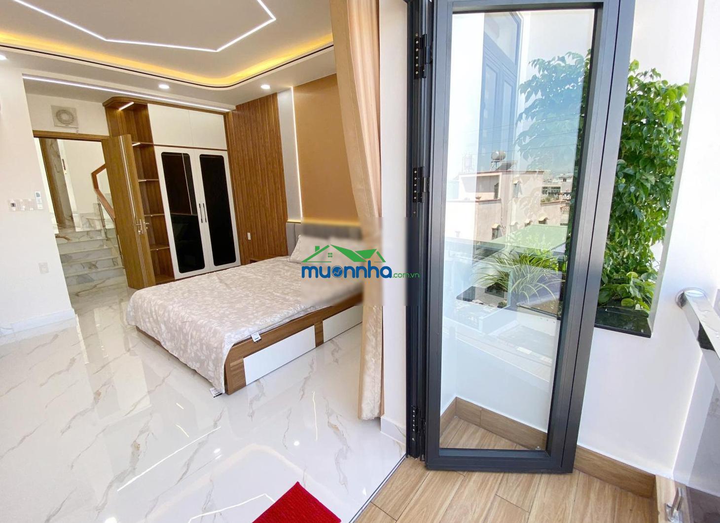 Nhà mới có thang máy 5 tấm full nội thất 4x20m. hẻm 10m đường lê trọng tấn giáp aeon tân phú - 4