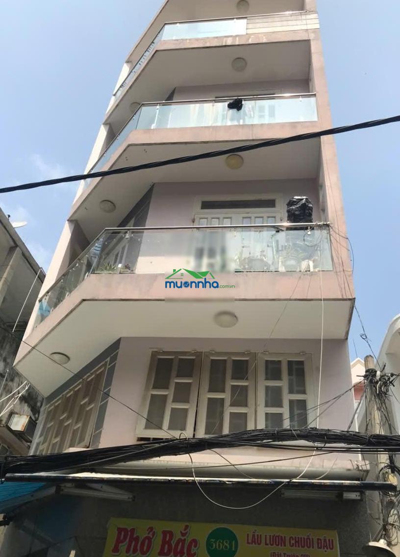 Bán gấp - lê văn sỹ phú nhuận, hẻm xe tải tránh xe hơi, (5*15m), 5 tầng