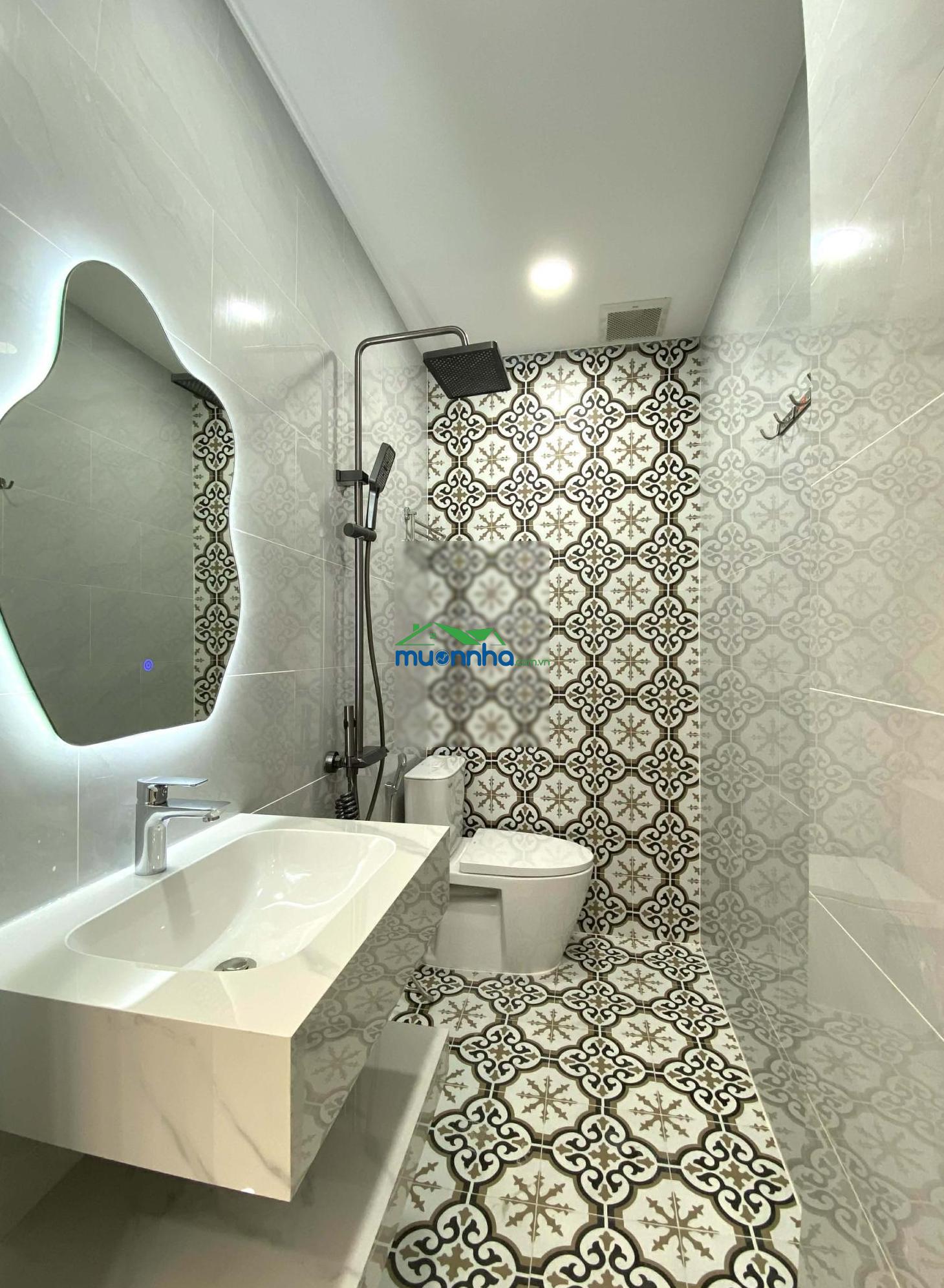 Hẻm 7m khu hiền vương 4.7x17.1m, 1 lửng 3 lầu st mới 13.8 tỷ thang máy - 4