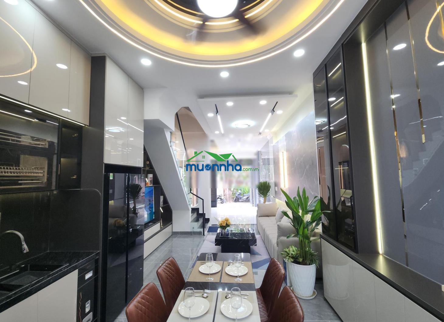 Bán nhà mới 4 tầng đường an phú đông 27, quận 12, giá 6,2 tỷ - 3