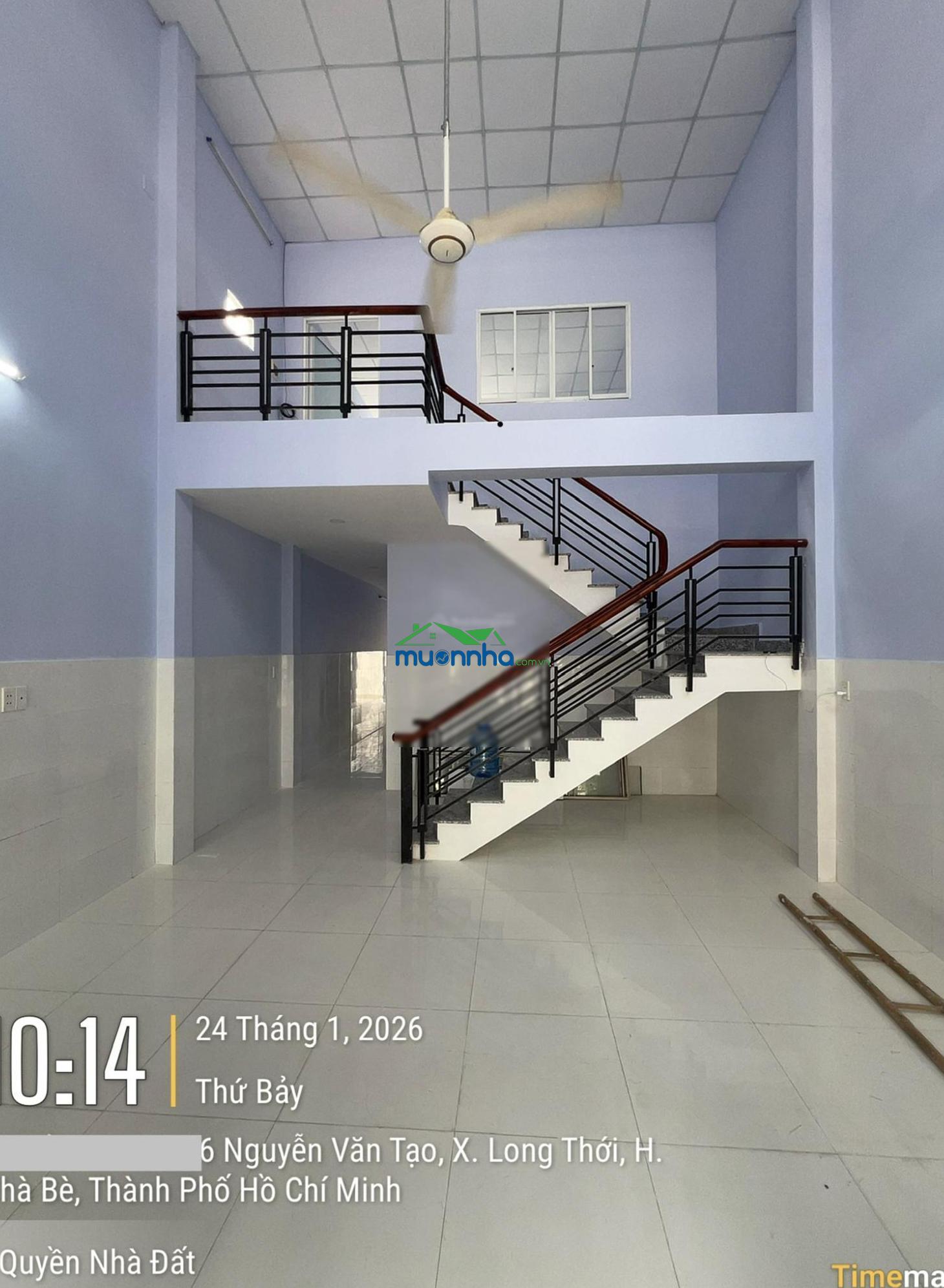 Nhà 1 trệt 1 lầu hẻm 126 nguyễn văn tạo; dt đất 98m2(5x19,6m) - 2