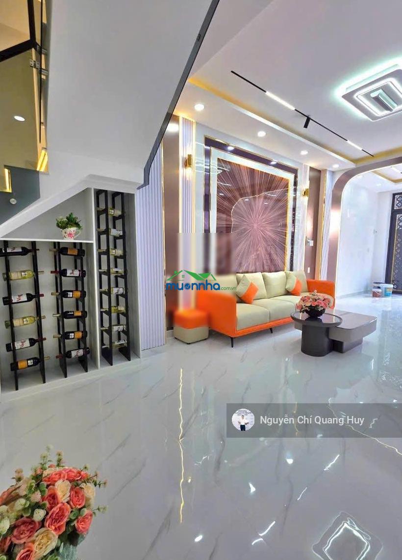 Nhà phố hiện đại đủ nội thất - khu dân trí cao, đường 8m 2295 huỳnh tấn phát - 4x19m giá 8,6 tỷ - 4