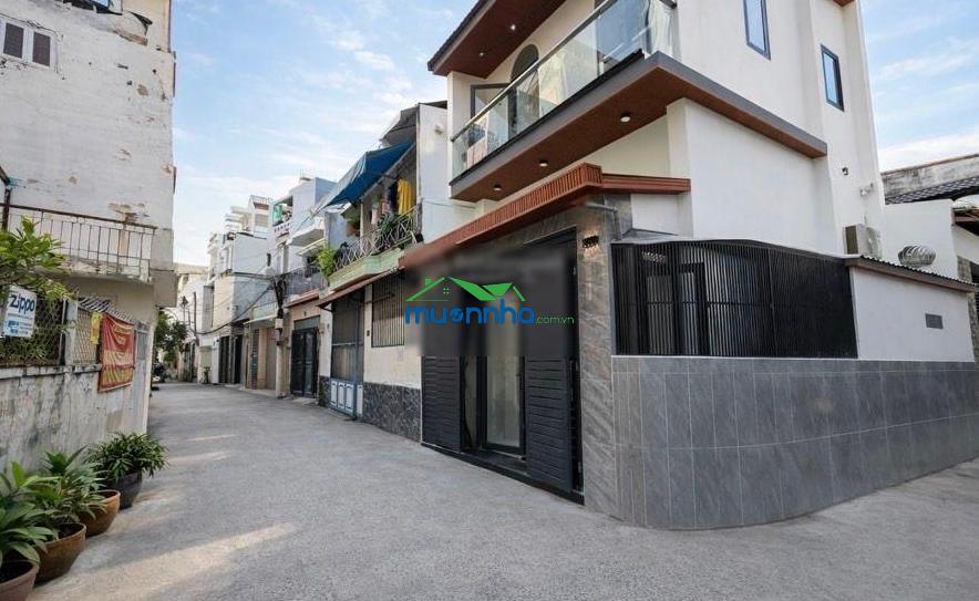 Hiếm, hẻm xe hơi, 3 tầng, ngang 4,6m, sát mặt tiền, shr, hoàn công đủ, phan văn trị