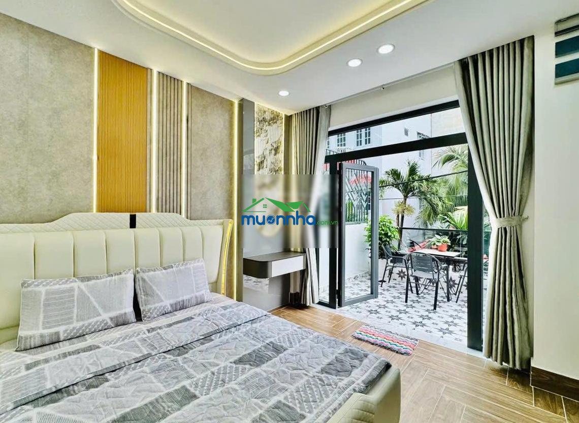 Nhà đẹp hẻm xe hơi phan huy ích p14-gần siêu thị emax 2_diện tích: 4m x 16m. 3 lầu. 5pn_5wc=8,6 tỷ - 2