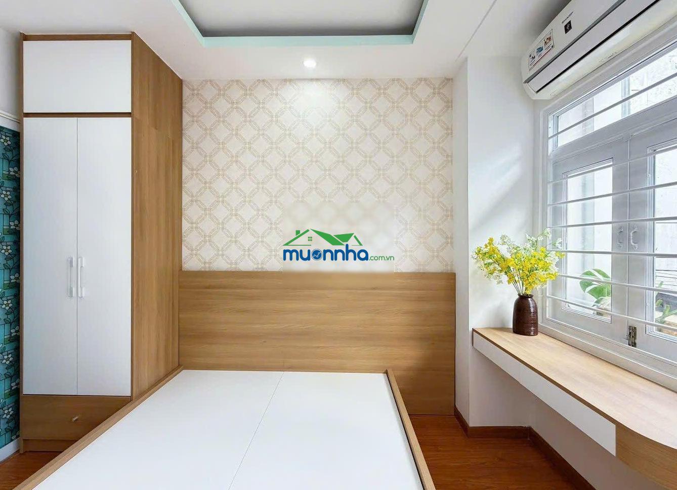Nhà 1 lầu 23.7m2 hẻm ba gác đường phạm văn chiêu, gần chung cư dreamhome - Ảnh 2