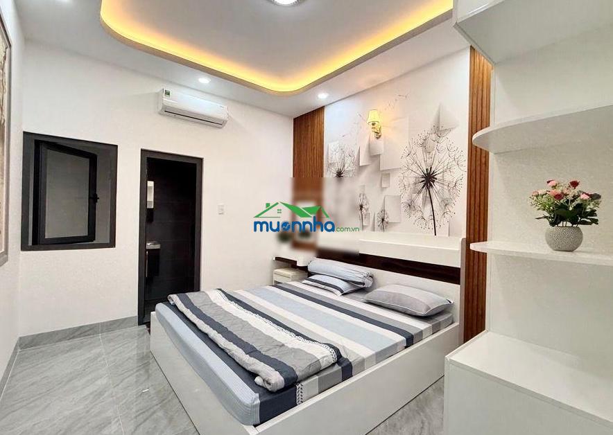 Bán nhà xây mới khu đồng bộ cao tầng - hẻm xe hơi né nhau - 4