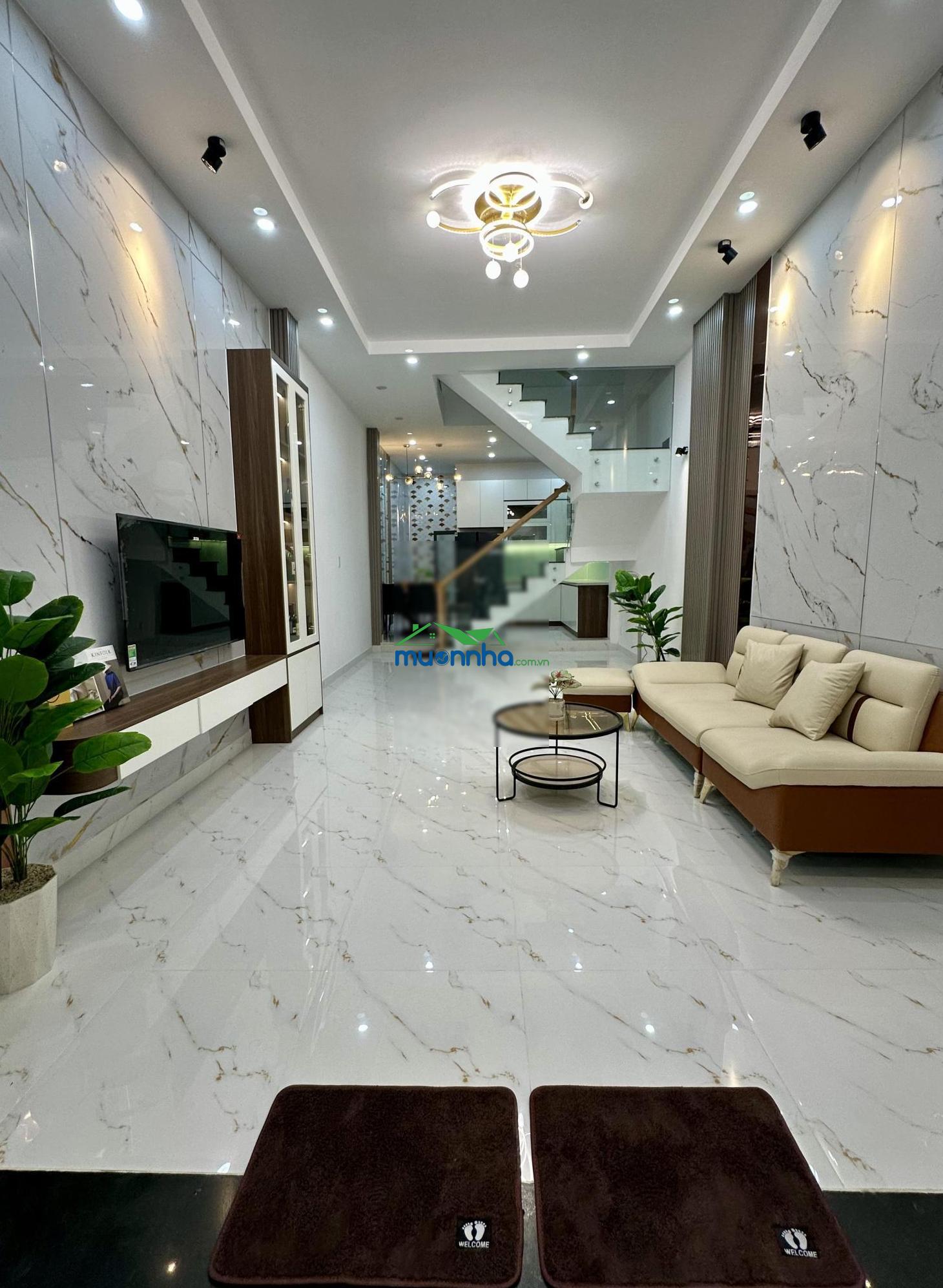 Mặt tiền kinh doanh 4 x 15 ngay khuvip bàu cát - âu cơ 3 tầng lung linh sẵn nội thất . - 3