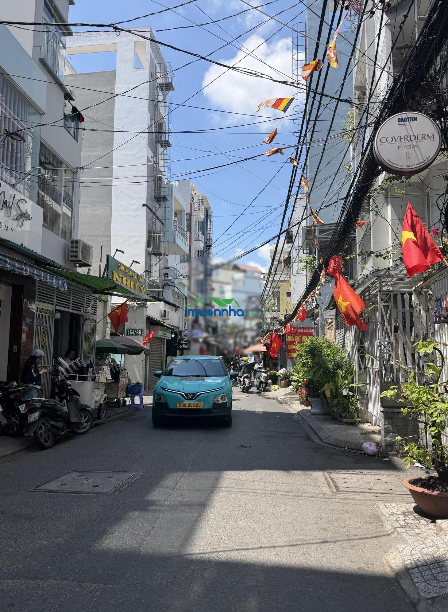 Xe hơi ngũ trong nhà-(75m2)âu dương lân-cách mặt tiền chĩ 20m-4m5 x 17m5-nhà 2 lầu-sổ a4-nhỉnh 9tỷ - 2