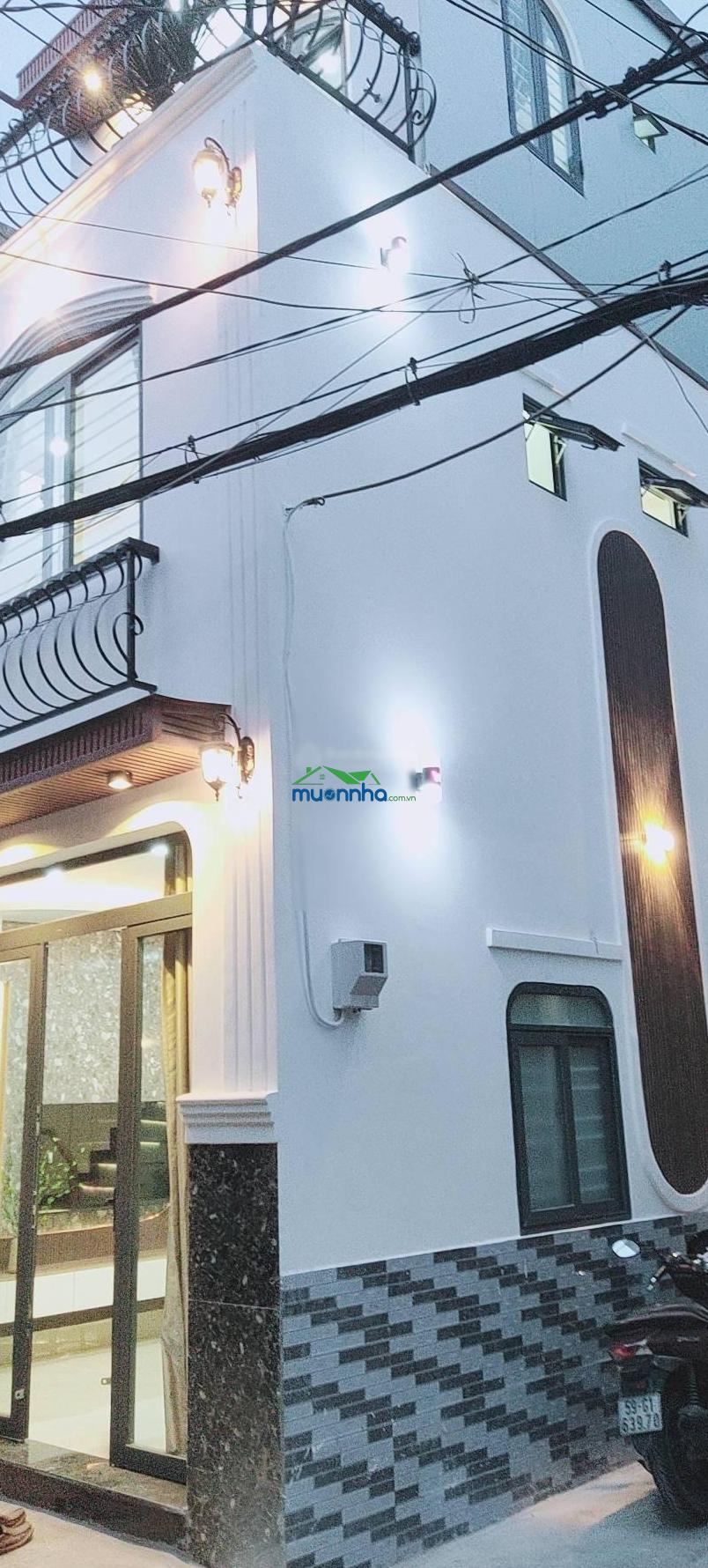 Nhà nguyễn thái sơn, 2 mặt tiền hẻm xe hơi né, 3 tầng p5 gò vấp, chỉ 4,5 tỷ - 3