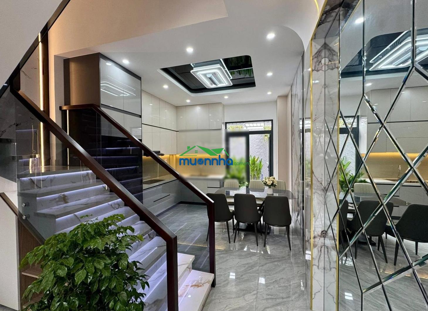 Hiếm! nhà xây mới mặt tiền sông vàm thuật - ngay hà huy giáp - thông ra sông sg. (4x25m) - 4