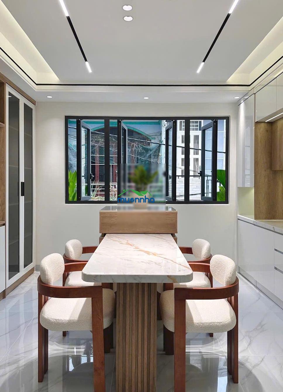 Nhà mới lê văn quới hẻm ô tô tránh nhau, dt: 4x14.5m 4tấm, nội thất đầy đủ + thang máy, giá: 8tỷ750 - 2