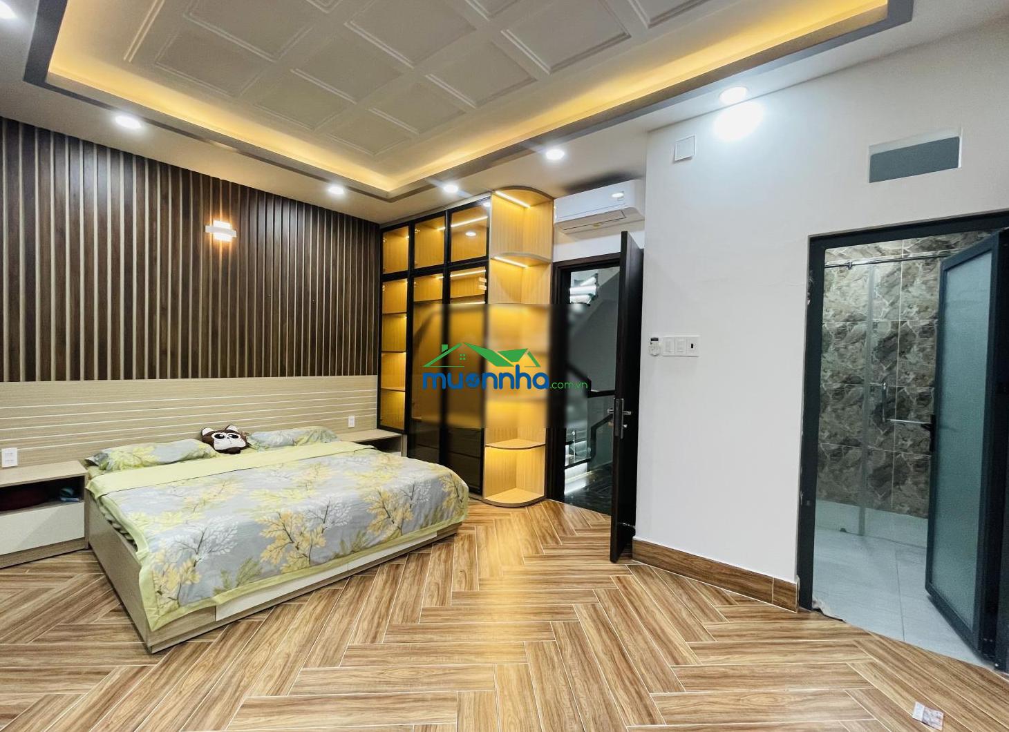 [Giá tốt] nhà mới ngang rộng khu green riverside - 5.4x15m - đường oto 8m - huỳnh tấn phát nhà bè - 3