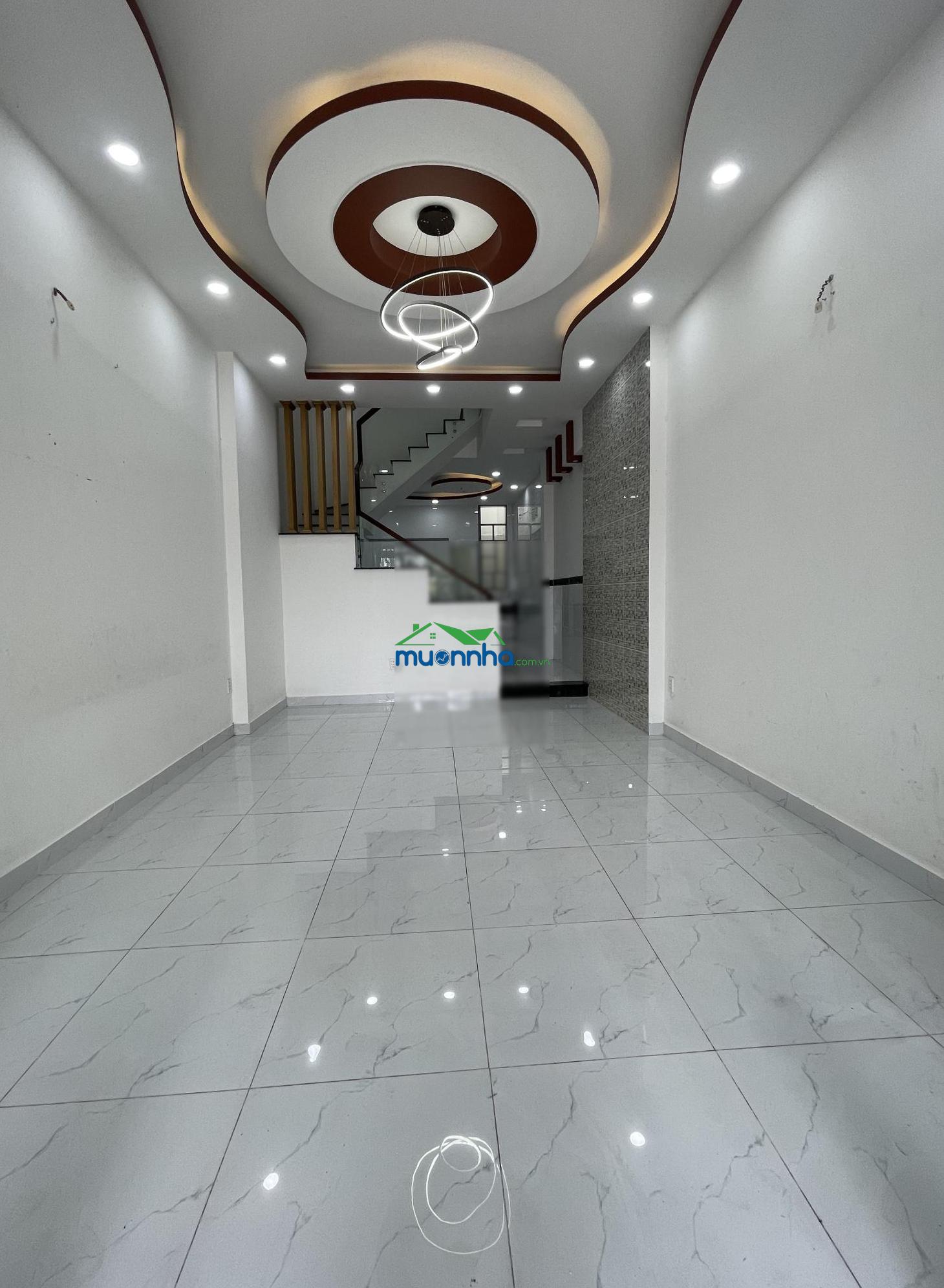 Cho thuê nhà 1 trệt 1 lầu chánh mỹ, 1 xẹt đường nguyễn văn cừ cách cầu phú cường và phó đi bộ bạch