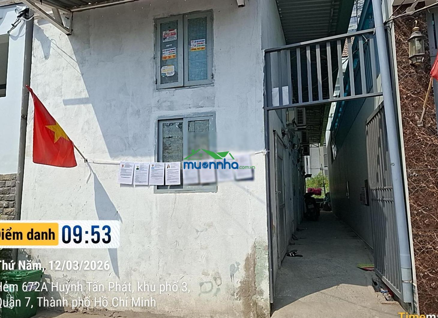 Bán nhà 672b/38 huỳnh tấn phát, hxh, quận 7, giá siêu tốt 92.5m2, giá 7 tỷ - 2