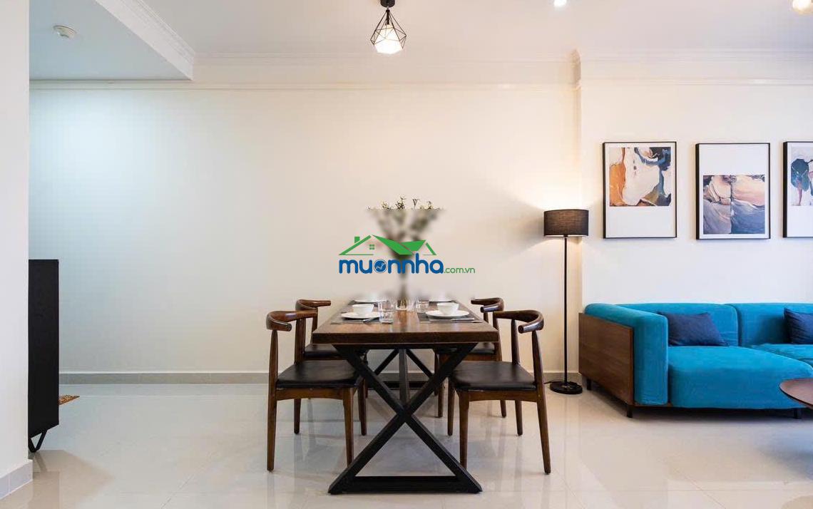 Cho thuê cc 88m2, 2pn, 2wc tại saigon royal residence, 26 triệu vnd - view sông, pháo hoa