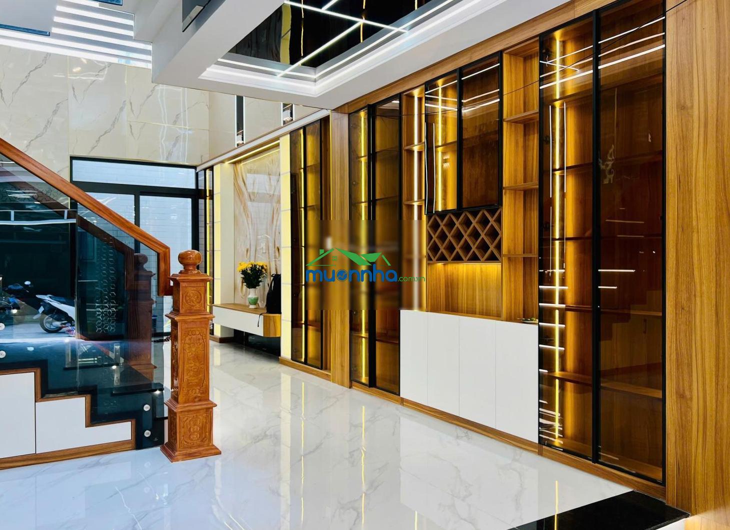 Bán nhà đẹp bình tân mới xây 68m2 x 5 tầng giá tốt 8,95 tỷ khu phân lô lê văn quới thông hương lộ 2 - 3
