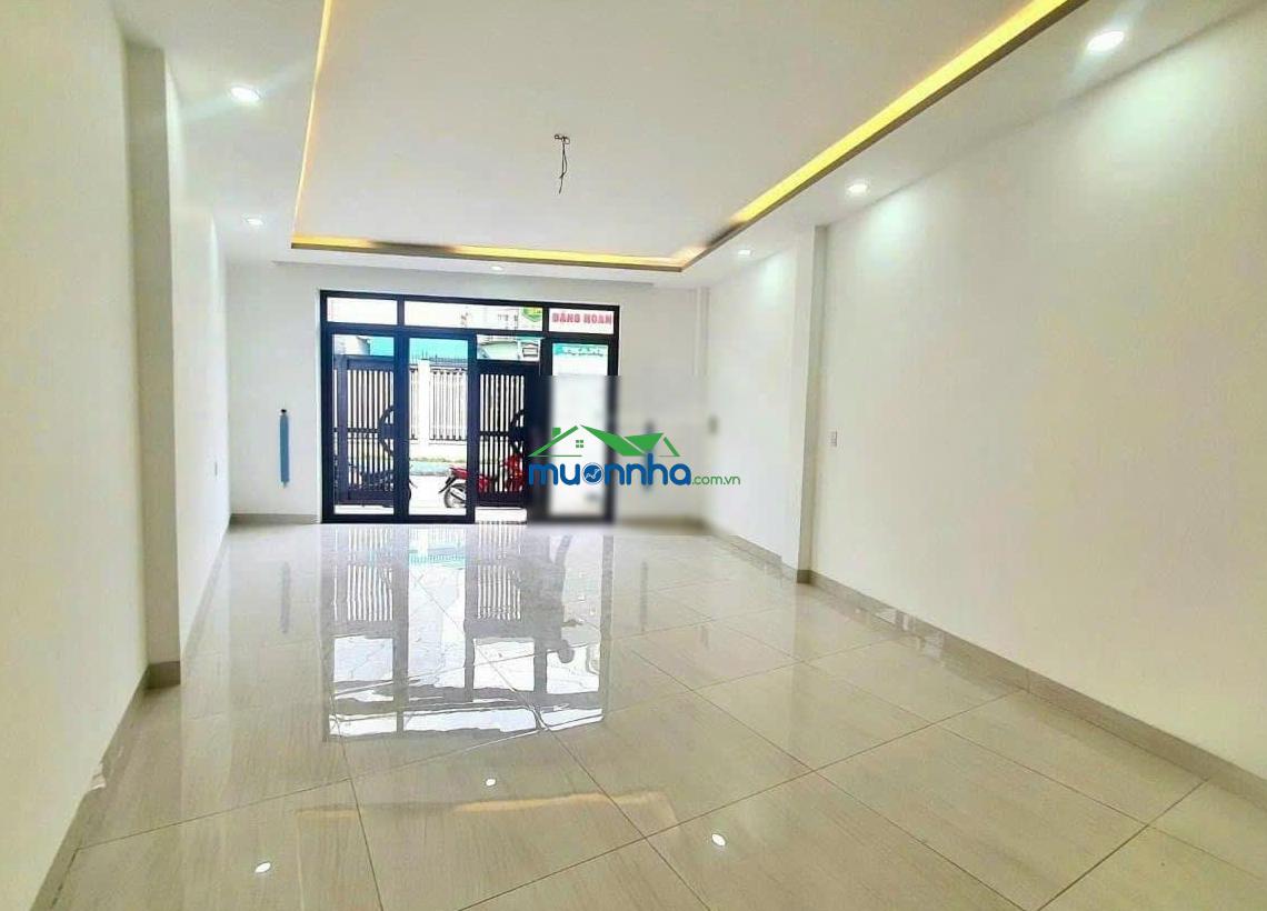 Nhà mới 3 tầng thạnh mỹ lợi mặt tiền đường số xe hơi tránh nhau. ngang 6m, cách nguyễn thị định 50m