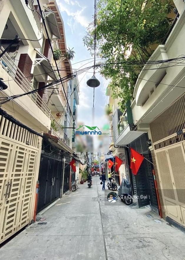 Quận 3 - nguyễn đình chiểu - 53.3m2 - 10 tỷ - nở hậu - hẻm xe tải - tiện xây mới