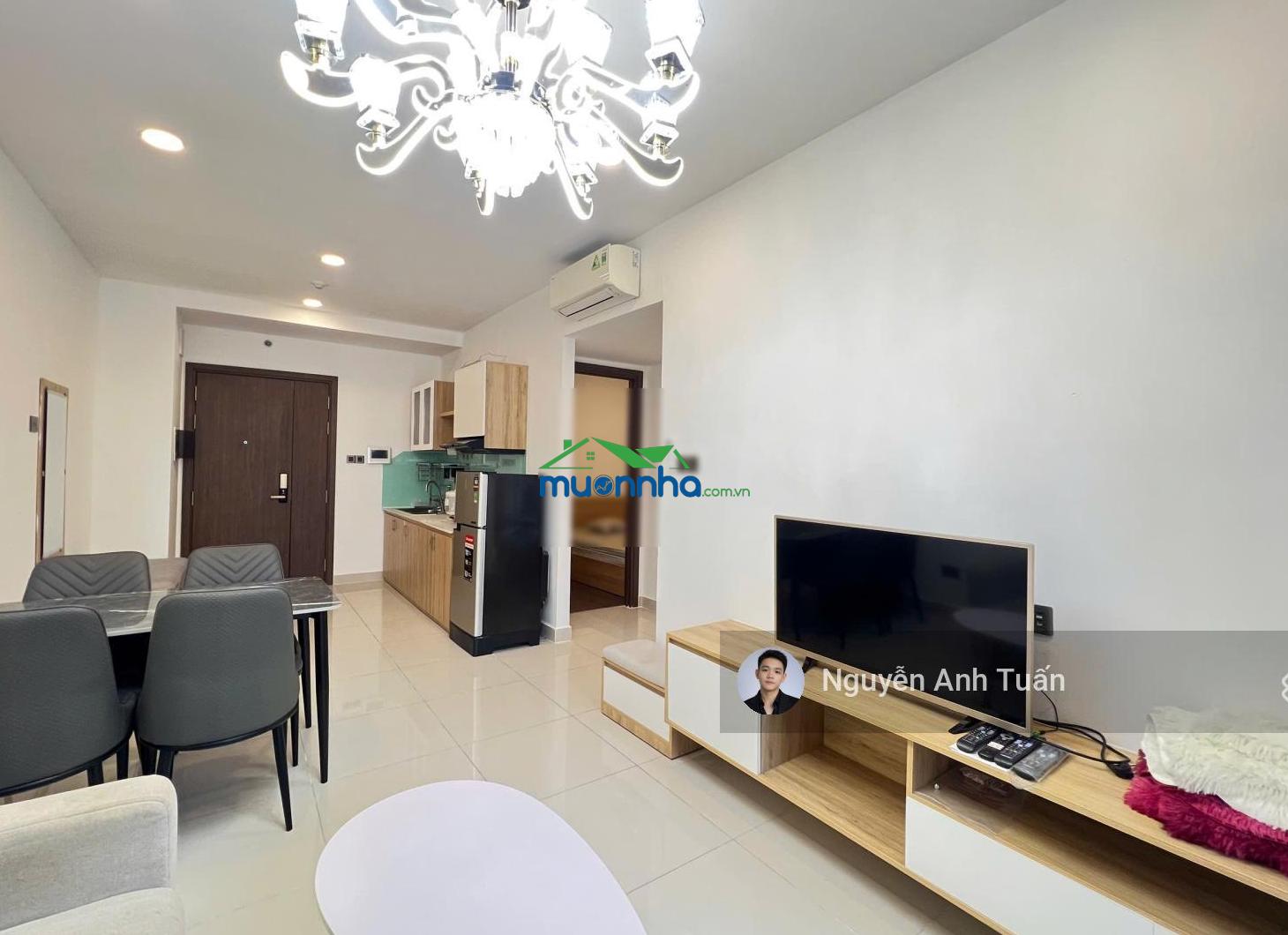 Cho thuê cc 2pn, 1wc, 65m2 tại saigon royal residence chỉ với 18 triệu vnd - tầng cao view thoáng