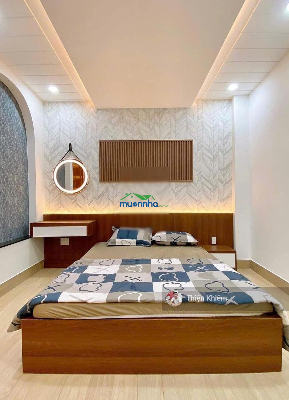 Nhà bán có thang máy đường thông 8m lê đức thọ - p. 6 - gò vấp - 4.2m x 16m