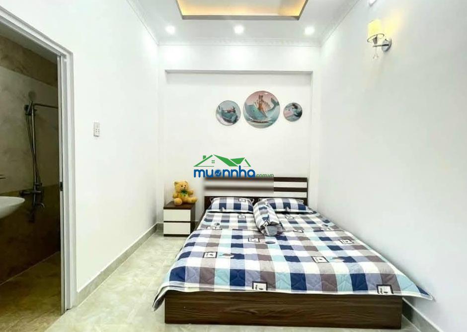 Hẻm xe hơi 1806 nhà kiên cố vào ở được ngay ngang 4,2 dài 12,5 nhà 2 lầu sân thượng chỉ 5ty4 - 4