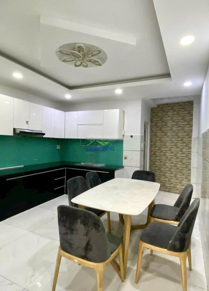 489 mã lò, hẻm thông 7m khu cao tầng dt 4mx14,5m, xây dựng 4,5 tấm. gồm 1 trệt 1 lửng 3 lầu - 4