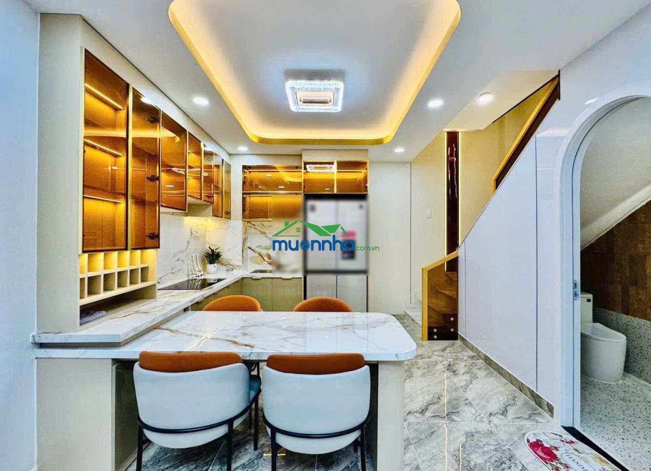 Hẻm 1/ đường ngô quyền, p8, q10 dt 86.5m² hẻm 8m hđ thuê 19tr/th hẻm 8m sổ hồng riêng - 4