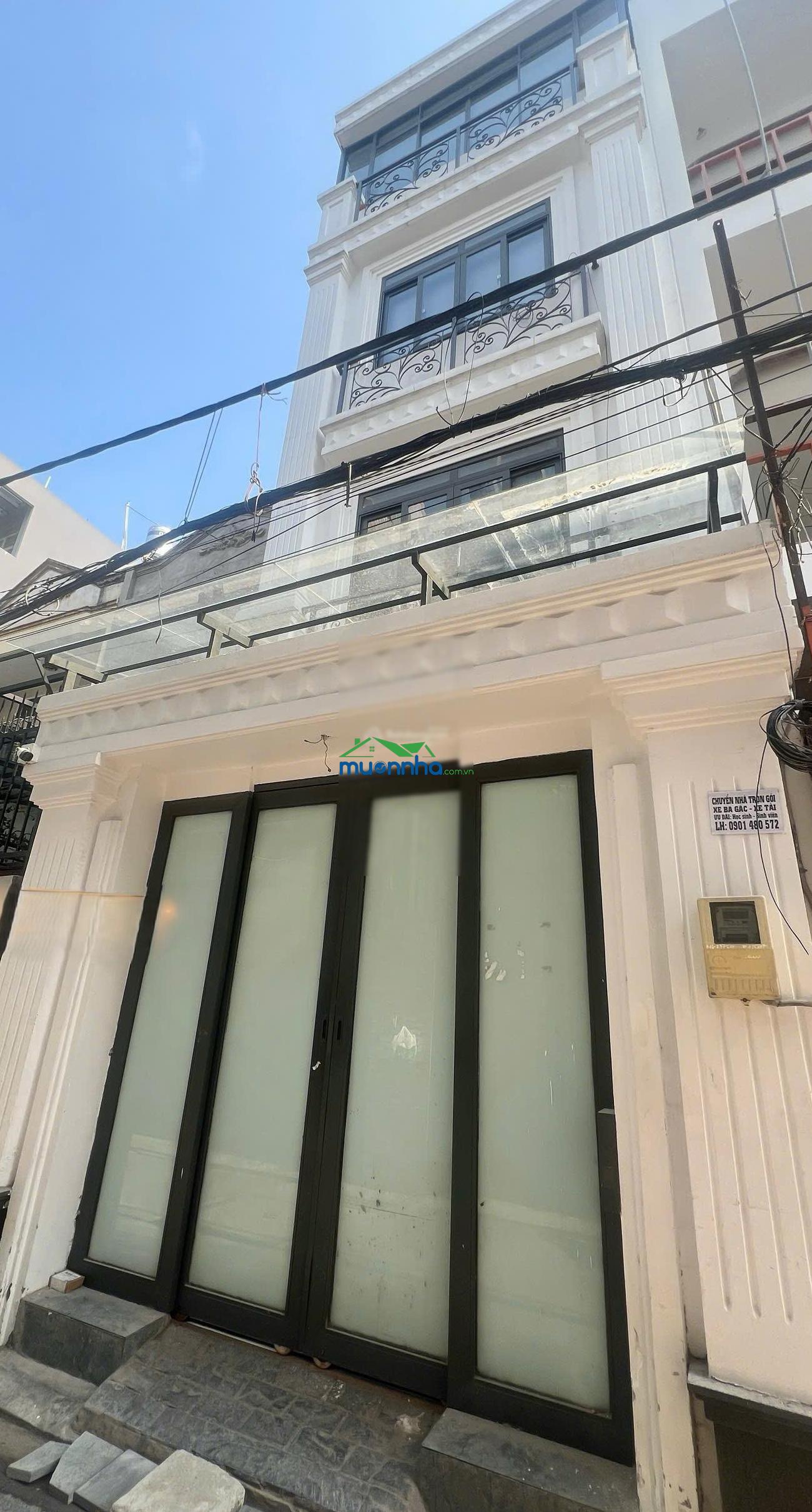Siêu dòng tiền chdv 13pn khai thác ~ 60triệu/tháng - (4x20m) 4 tầng - hxh tới nhà p12 bùi đình túy - 4