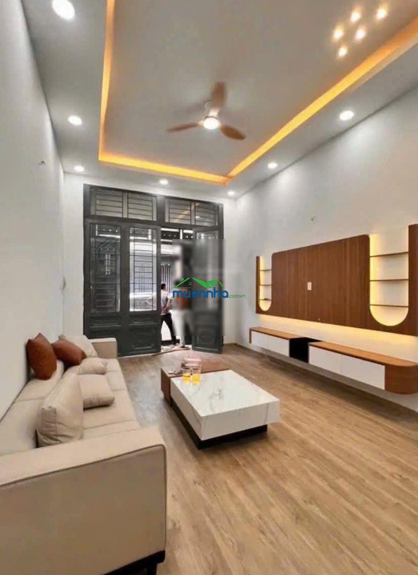 Nhà 1/ mới 2 tầng đúc btct (4x14m) hẻm 5m thoại ngọc hầu 5.3 tỷ, sổ vuông, không lộ giới, quy hoạch - 4
