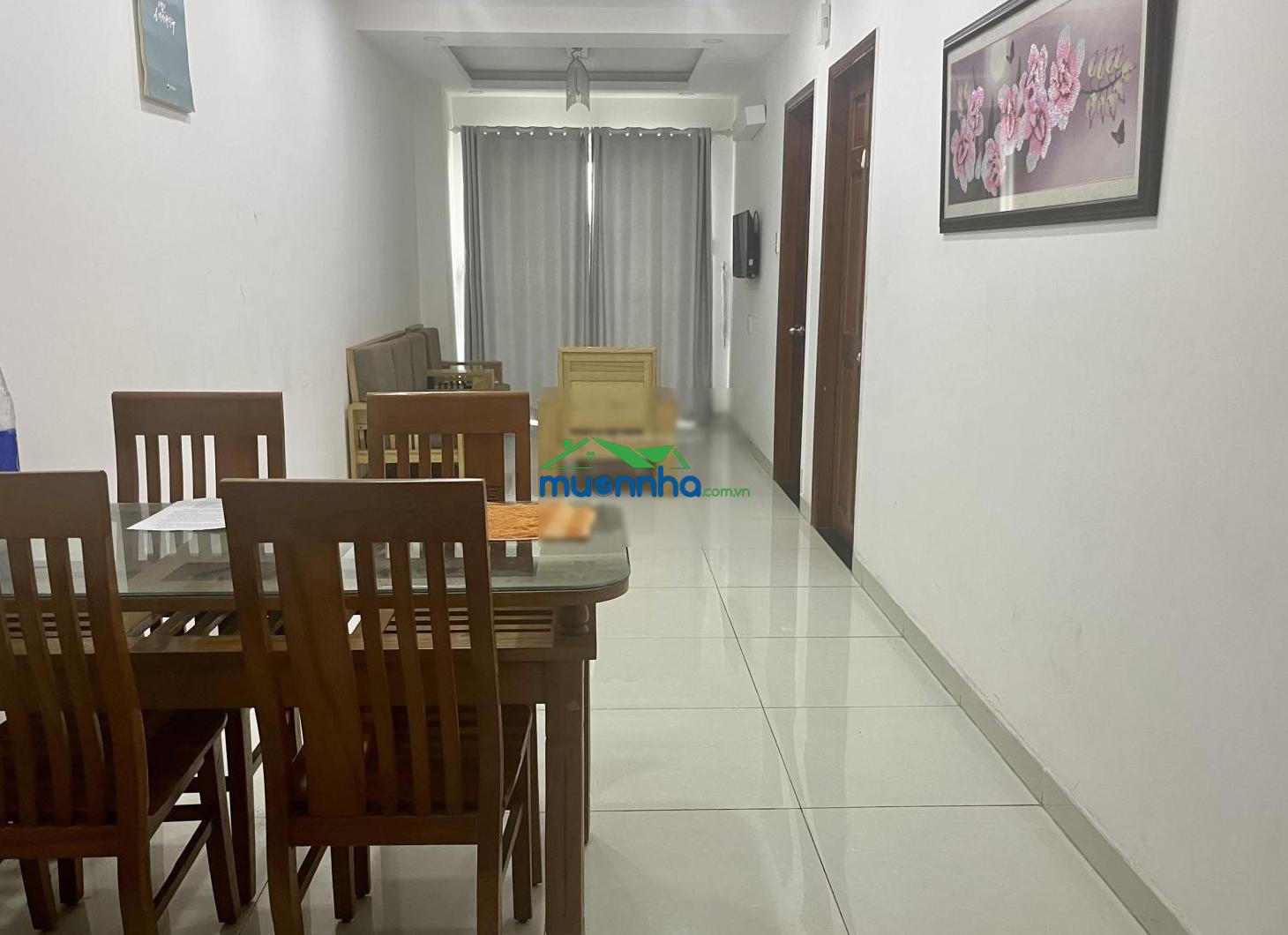 Cho thuê căn hộ 8x plus 67m2, có 2pn - 2wc, đầy đủ nội thất đẹp, mới, view thoáng, giá 9tr/tháng