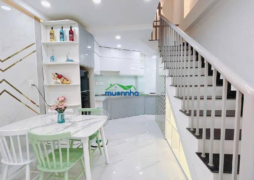 Bán nhà tân hưng. cạnh lotte. 4 tầng 5 phòng ngủ. dt: 3.7m x 9m. hẻm oto. sổ hồng. giá chỉ 7.5 tỷ - 3