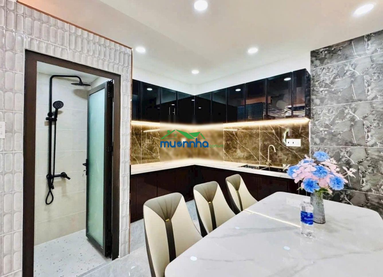 Nhà rộng hẻm thông, ra chợ an nhơn 2phút - 53m2, xây 3 tầng - nguyễn văn lượng, p16, gò vấp