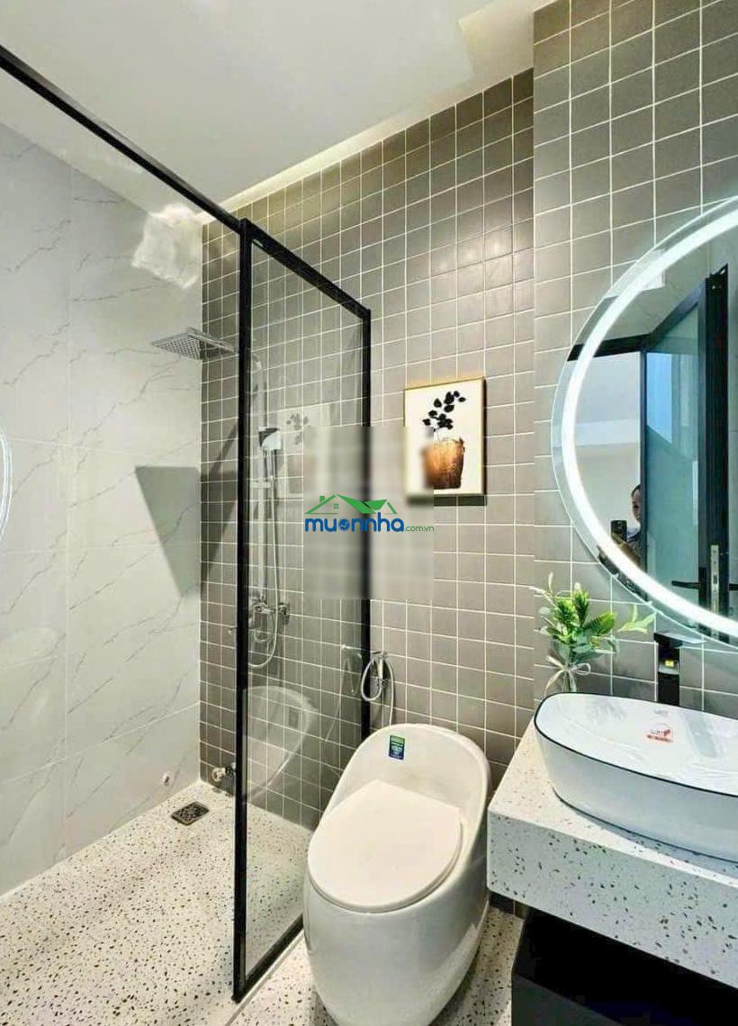 Có nhà ngay tân bình dưới 4 tỷ. nhà 55m² hoàng sa xây 1 trệt 3 lầu. sổ riêng hoàn công, hẻm 4m hơn - 2