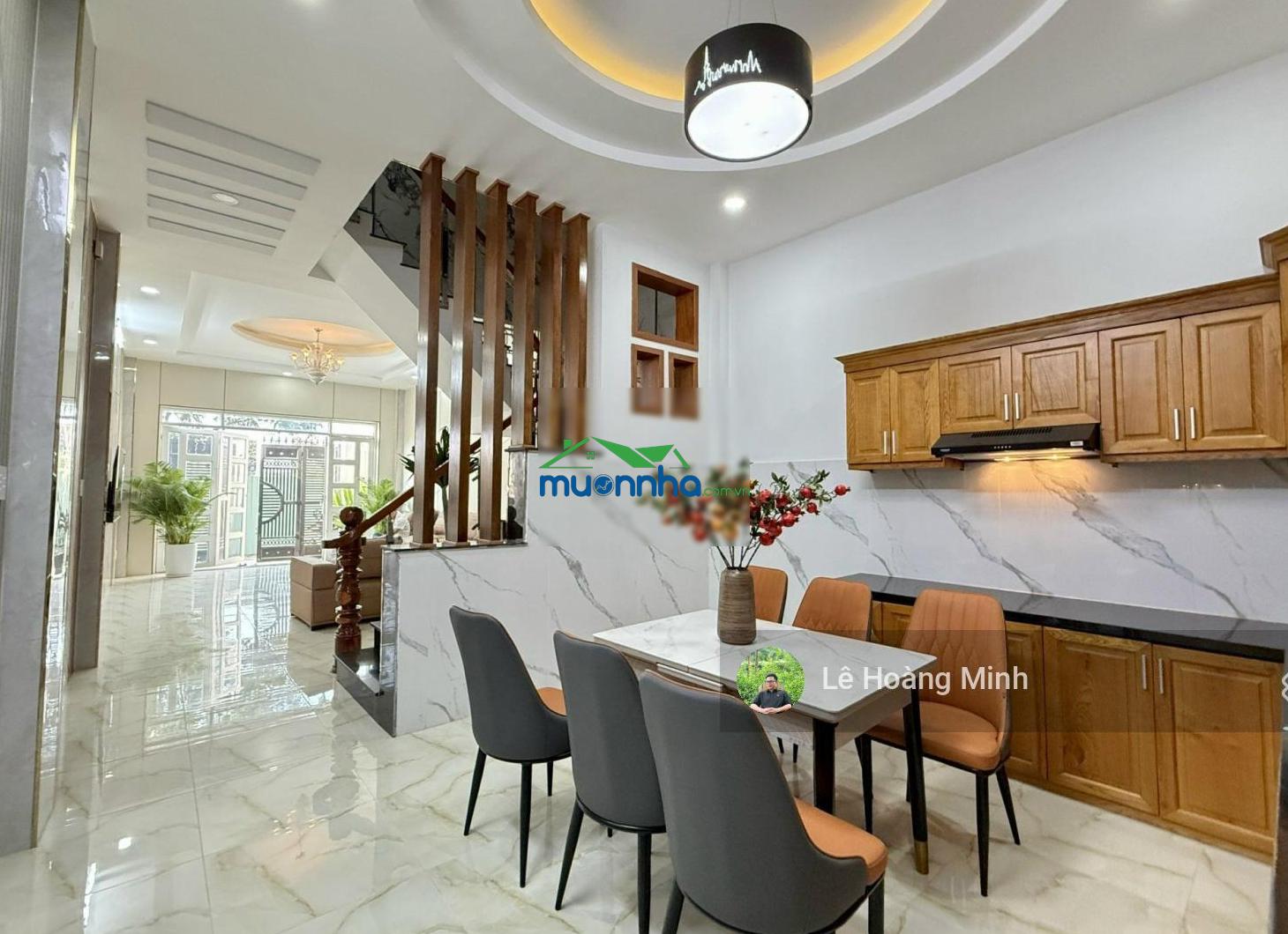 Cặp nhà phố 4,5m x 16m, đúc 2 lầu 1/ hẻm 7m đường lê thị riêng đối diện hà đô - 2