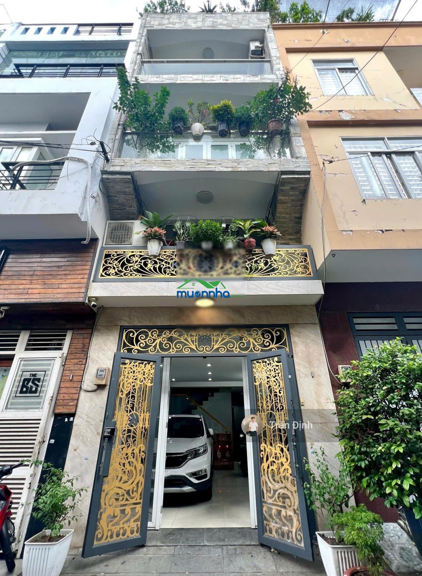 Hàng xóm q1! bán nhà 5 tầng hẻm 8m lê văn duyệt - nhà 2 mặt tiền trước sau - vị trí kinh doanh