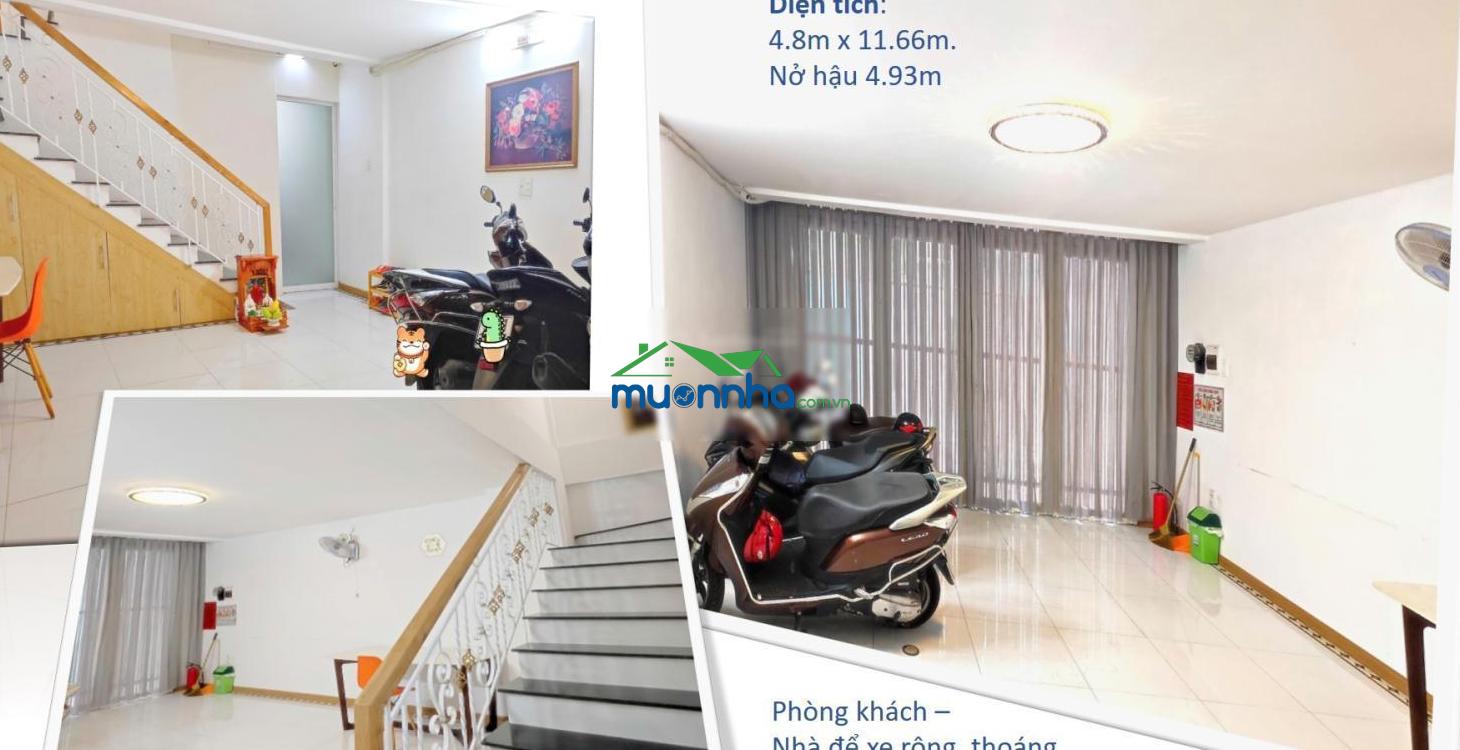 Bán nhà riêng có dòng tiền hxt đường cửu long - 6pn - 6 wc. giá tl - 3