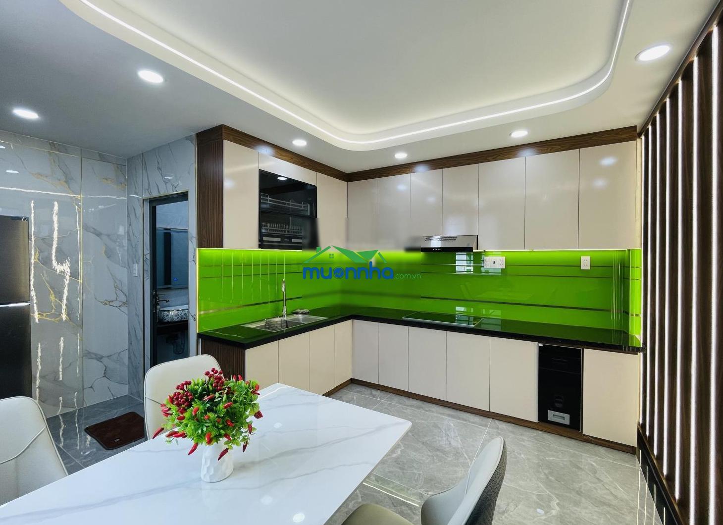 Quận 12 nhà phố góc 2 mặt tiền mới ở ngay 5 tầng - trần thị năm - tân chánh hiệp xe hơi thông,7.48t - 3