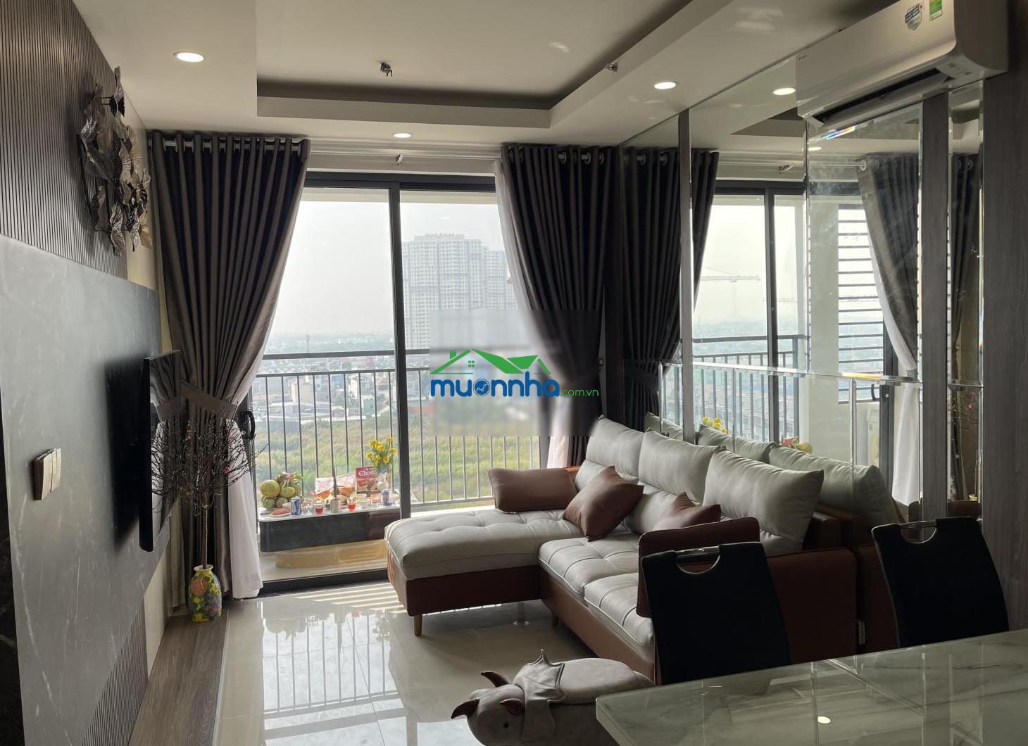 Q7 boulevard cho thuê 2pn 2wc - full nội thất - 10tr. 0934 522 *** - hữu tài