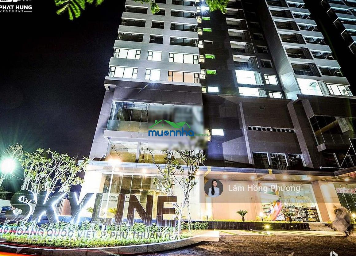Bán căn hộ 72m2 an gia skyline quận 7 giá 5 tỷ nhà đẩy đủ nội thất, có sẵn sổ hồng - 0939 220 ***