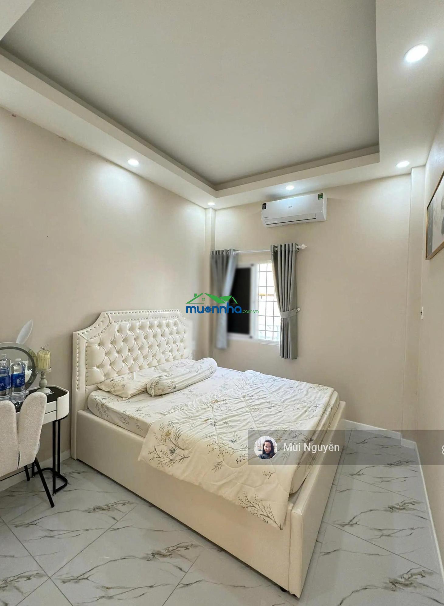 Bán gấp! nhà mới hẻm thông tứ phía phan đình phùng, pn - dt: 3x13.5m, 4 tầng 4pn - chỉ 8.5 tỷ