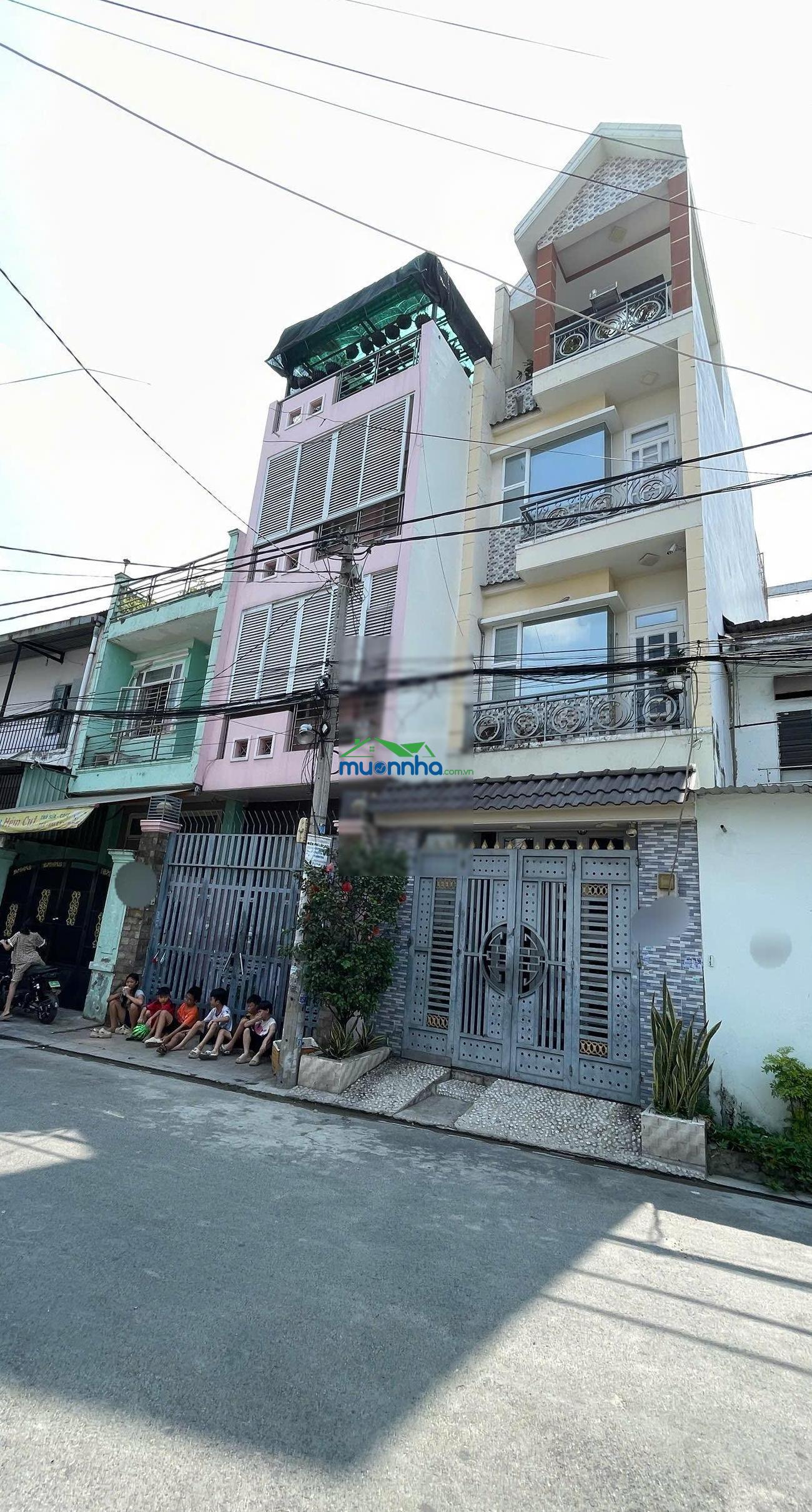 Nhà đẹp, hẻm đẹp đúc 4 tấm đường lê văn quới, phường bình trị đông, quận bình tân. diện tích 4x16m - 2