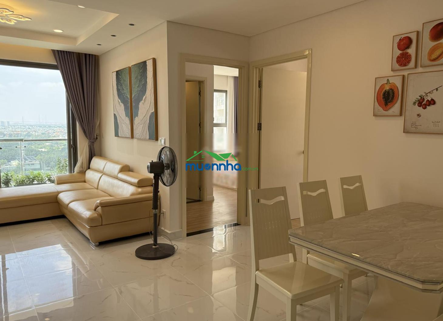 Bán căn hộ an gia riverside 98m2 - 6 tỷ 450 - căn góc full nt - sổ hồng - ht vay bank