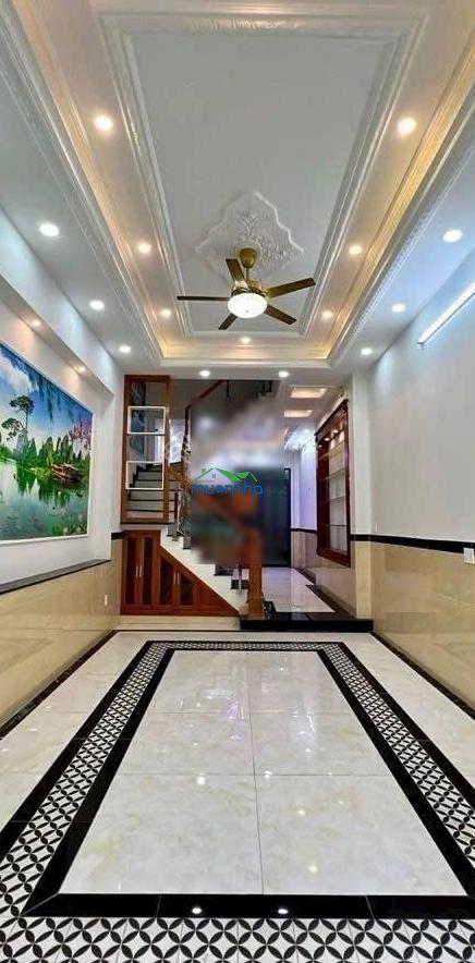 Nhà mới 5 tầng, dt (4x16,2)m2, hẻm xe hơi thông, liên khu 5 - 6, bình tân, giá 6,7 tỷ còn tl