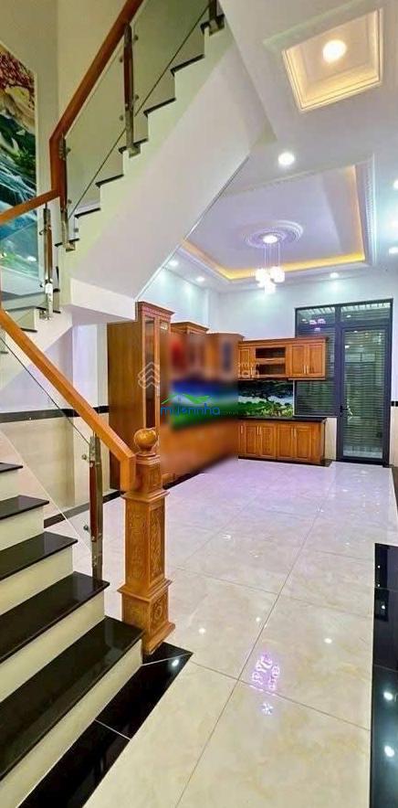 Nhà mới 5 tầng, dt (4x16,2)m2, hẻm xe hơi thông, liên khu 5 - 6, bình tân, giá 6,7 tỷ còn tl - 4