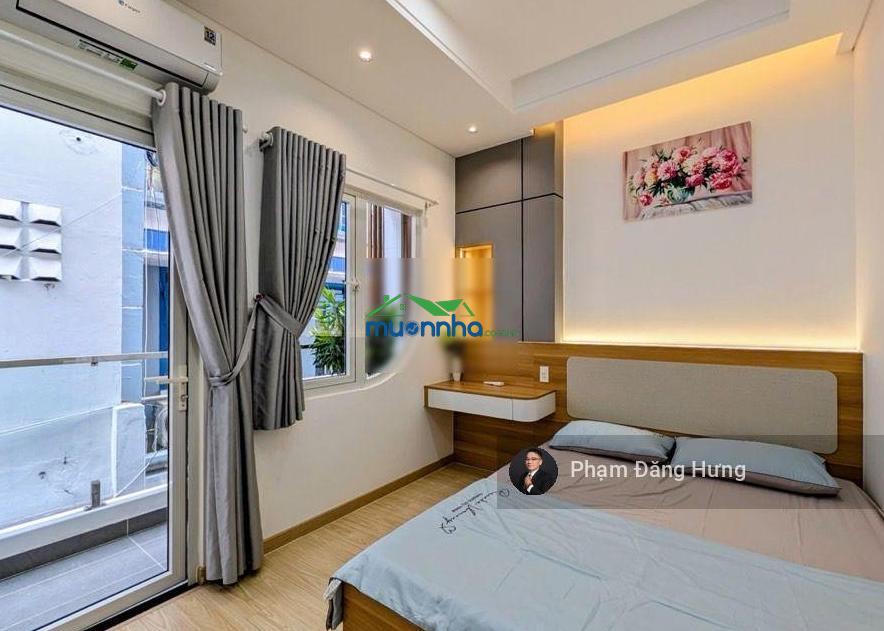 Nhà phú nhuận giáp quận 1, 4 tầng full nội thất, cách hẻm oto 20m, gần mặt tiền cô bắc, 4.6x10m - 2