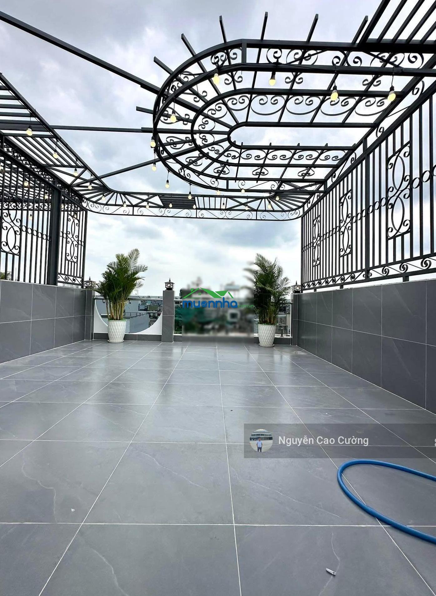 Siêu phẩm thang máy 5x15m 1 lửng 3 lầu đường 6m thới an 20 giáp gò vấp - 2