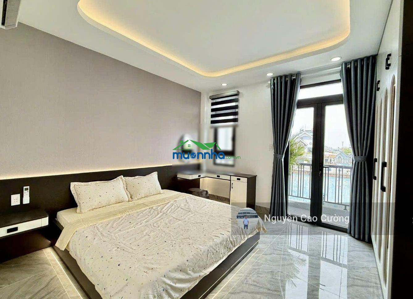 Siêu phẩm nhà phố thang máy 4x16m đúc 1lững 3 lầu đường 10m điện nước âm khu đồng bộ thới an 16 - 2