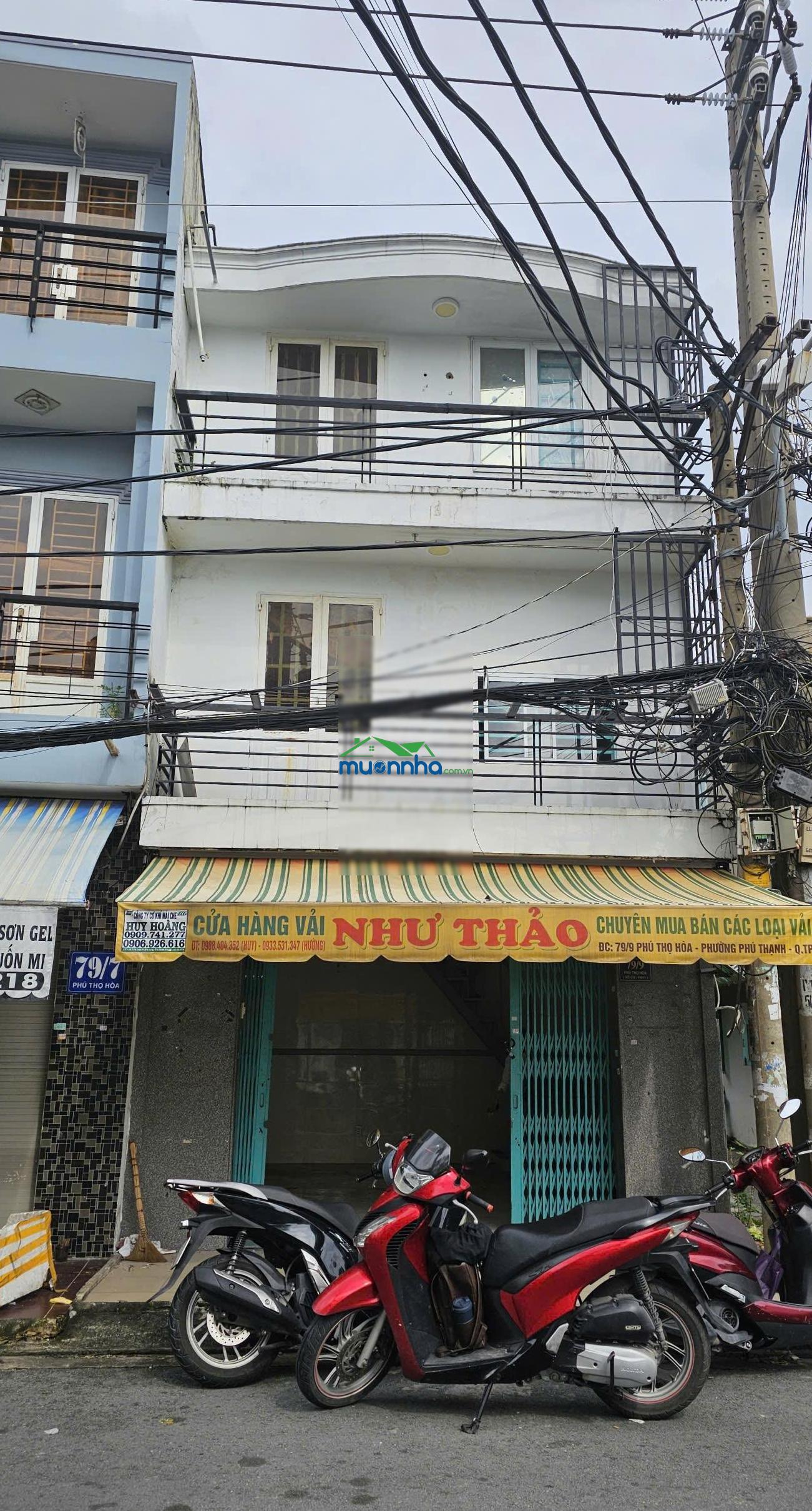 Siêu phẩm mặt tiền chợ vải phú thọ hòa giá chỉ 3,99 tỷ