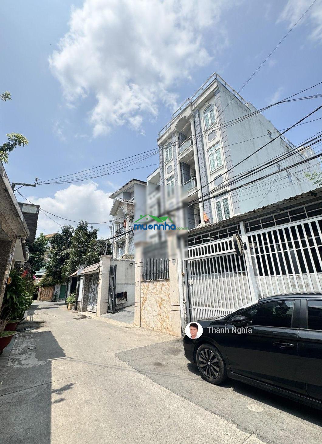 Cực hiếm! nhà c4 khuôn đất đẹp 6.8mx17.8m 118m2 xây mới 4 tầng, ô tô ngủ trong nhà thạnh mỹ lợi, q2